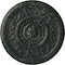 Ekena Millwork Marseille Ceiling Medallion (Fits Canopies up to 4 1/4"), 16 1/8"OD x 5/8"P, Painted Turtle Crackle CM16MAPTC - alternate 1